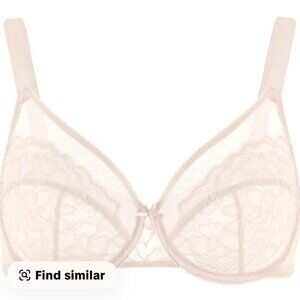 HSIA Enchante Viral TikTok Minimizer Bra – Dusty Peach – 38D